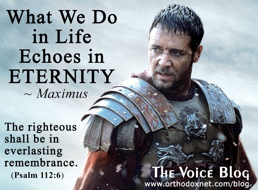  What We Do In Life Echoes In Eternity A Timeless Christian Truth The 