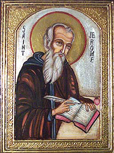 Saint Jerome Orthodox icon