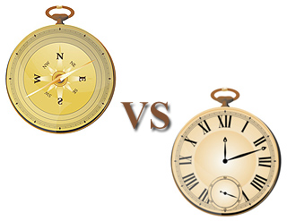The Compass vs. The Clock, Put First Things First