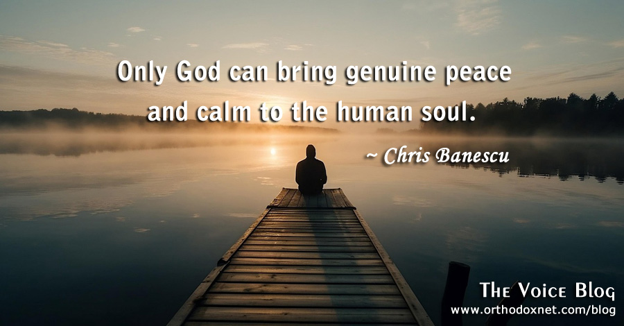 Man Soul Finds Peace in God Alone